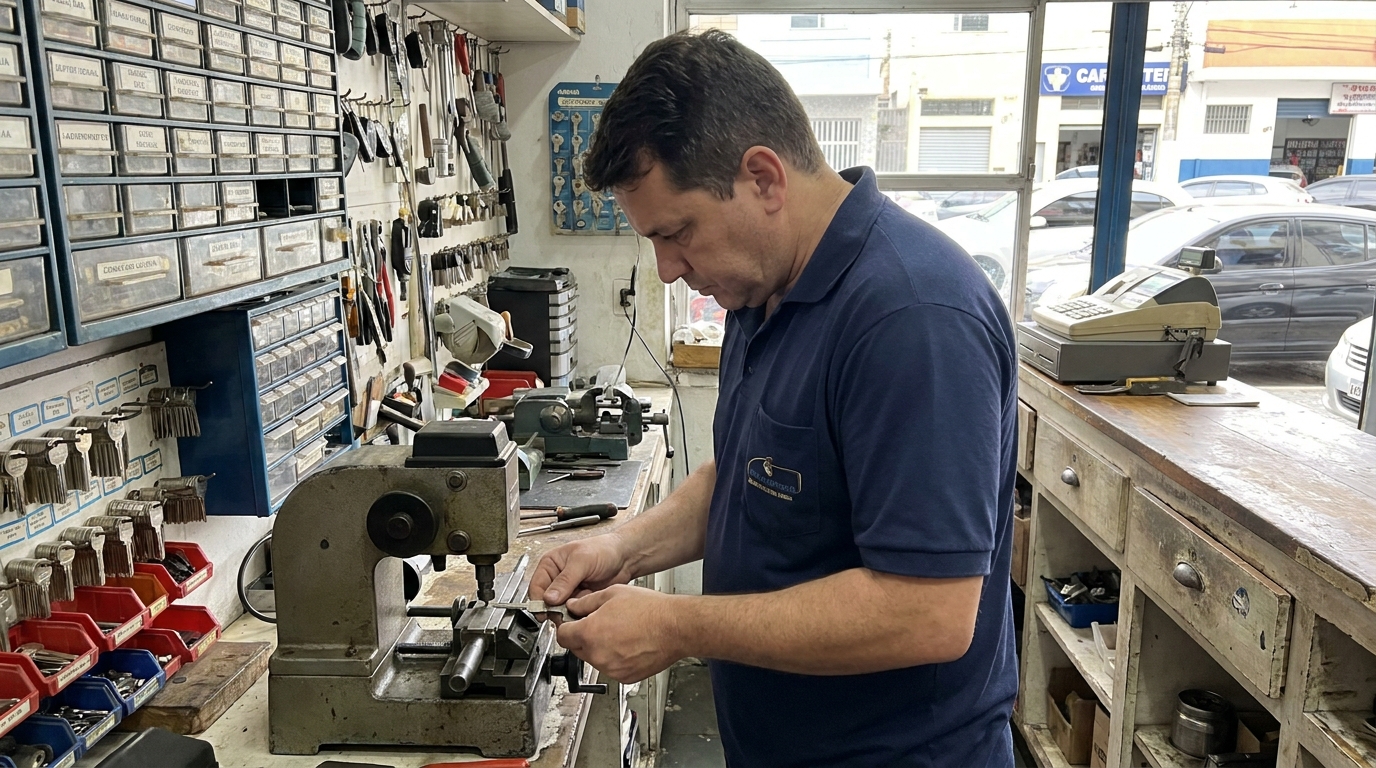 Confecção de Chave Automotiva profissional em Maceió‑AL